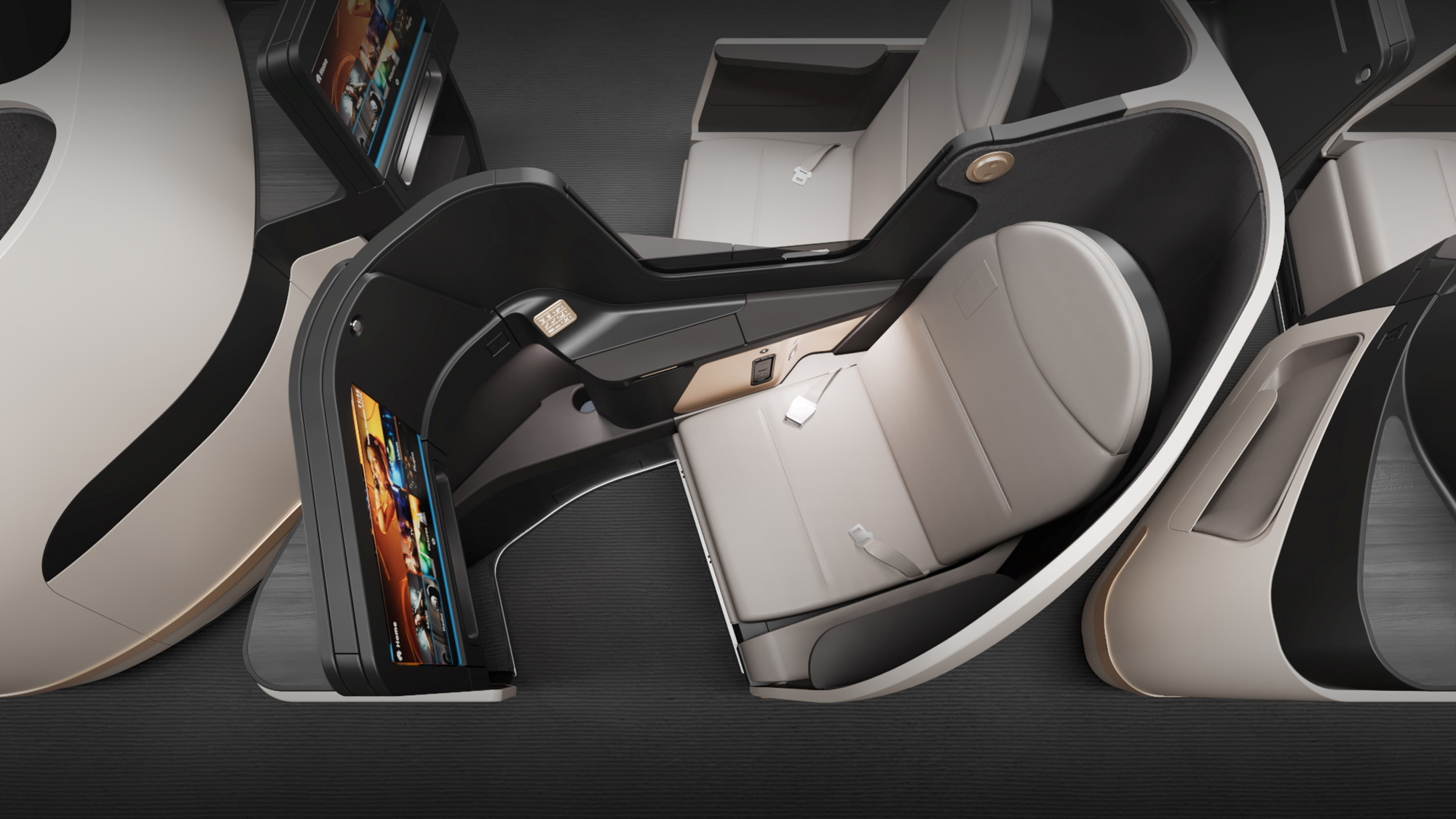 Business Class Seat View 1