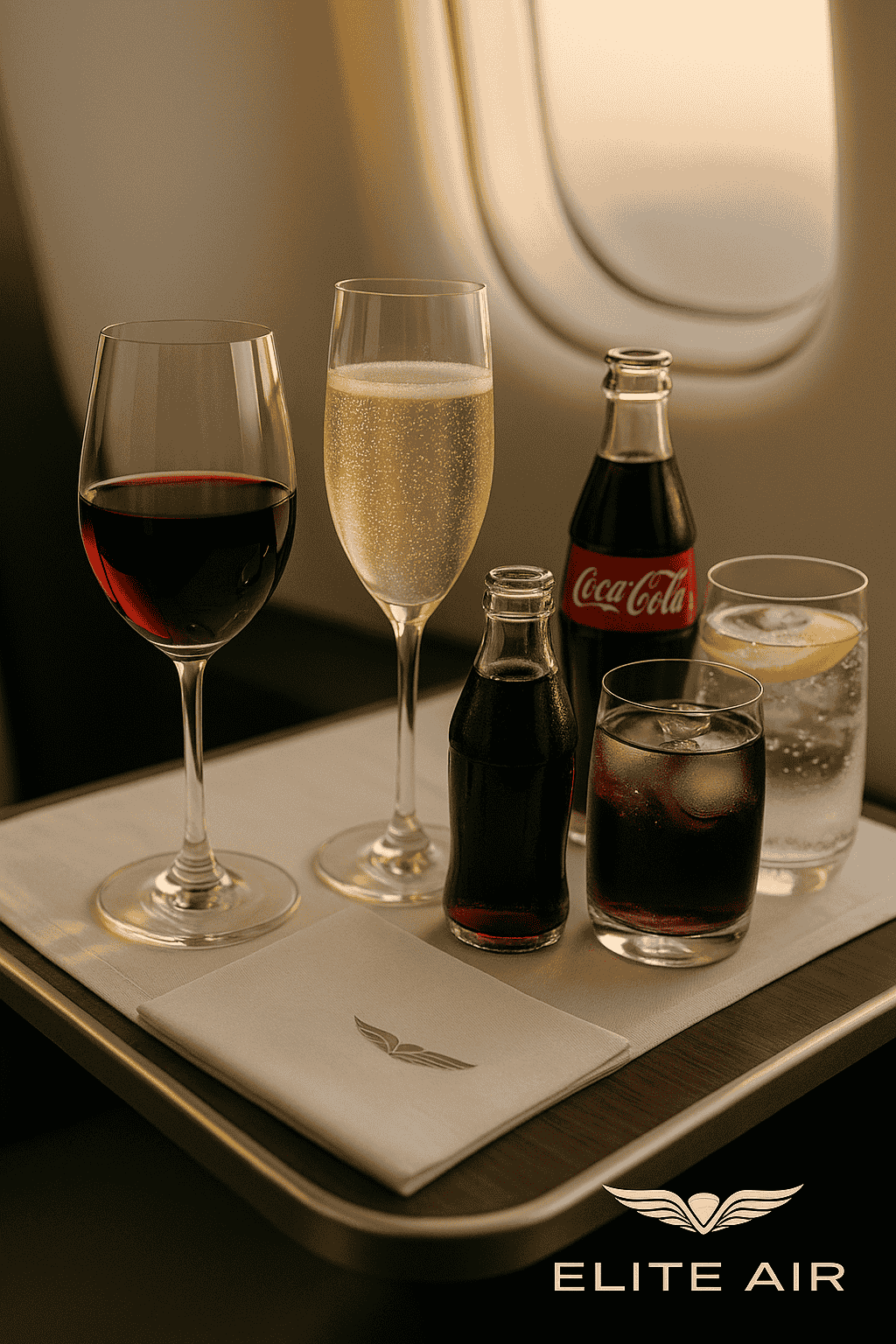 Elite Air drinks
